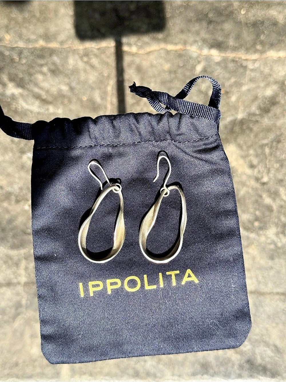 IPPOLITA Classico Wave Earrings Sterling Silver Drop Earrings